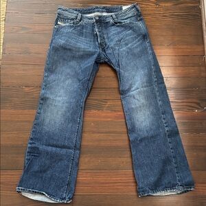 New w/out tags Diesel Jeans Mens W34 L30 Blue Denim Koffha Diesel Industry Italy